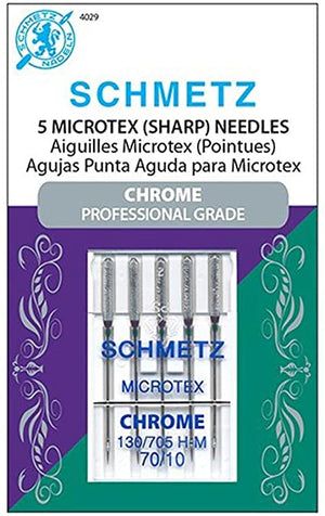 Schmetz Microtex Chrome 4029