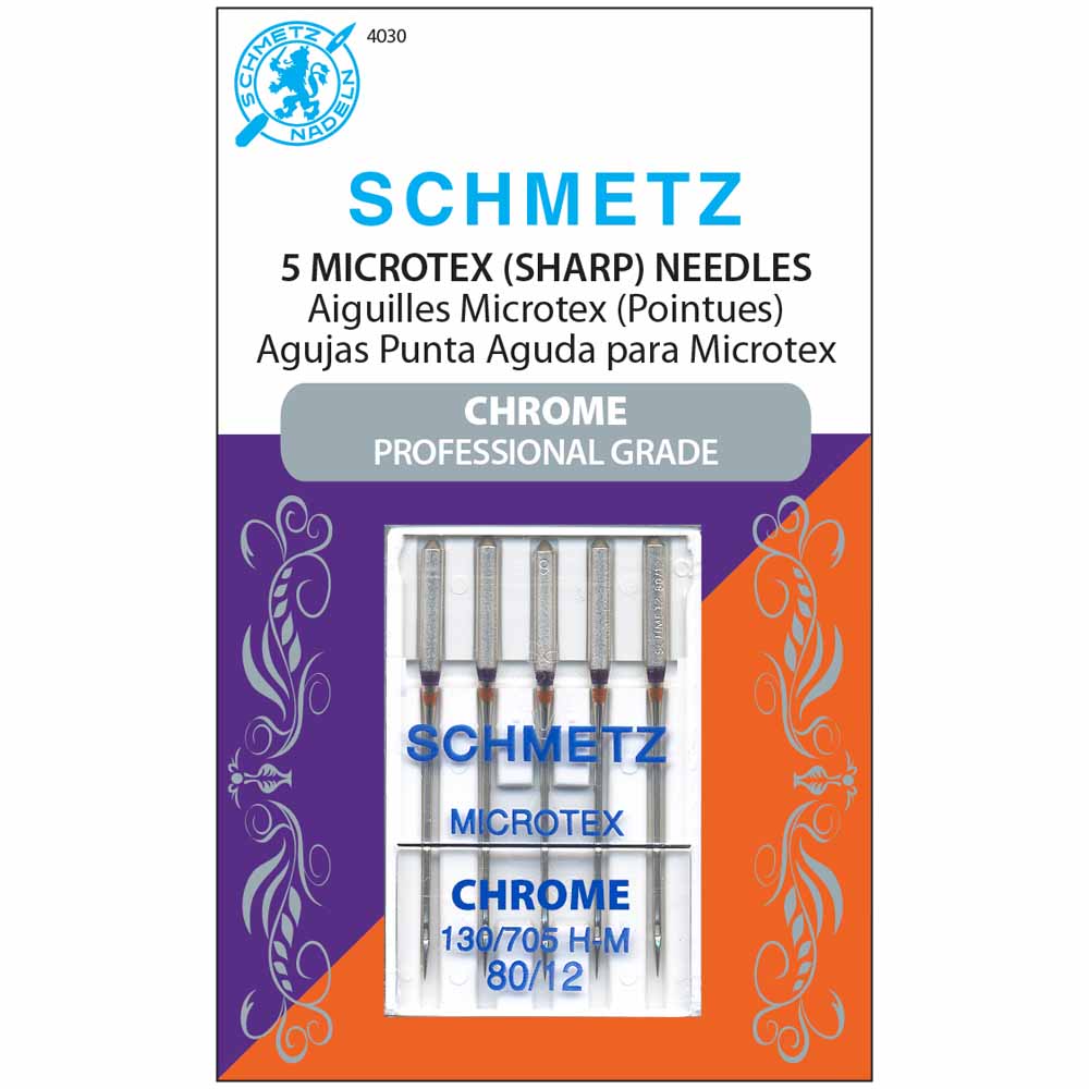 Schmetz Microtex Chrome 4030
