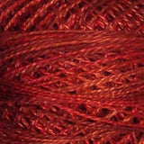 O534 Quiet Fall - Medium Burnt Oranges, Brown Orange